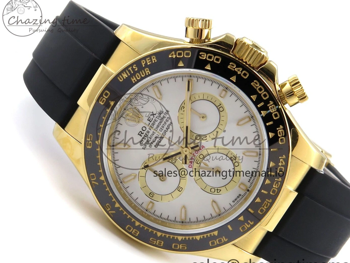 MiroTime 0417 Colorful Daytona 126518 QF 1:1 Best Edition White Dial on Oysterflex Strap SH4131 V6（Gain Weight） 1201